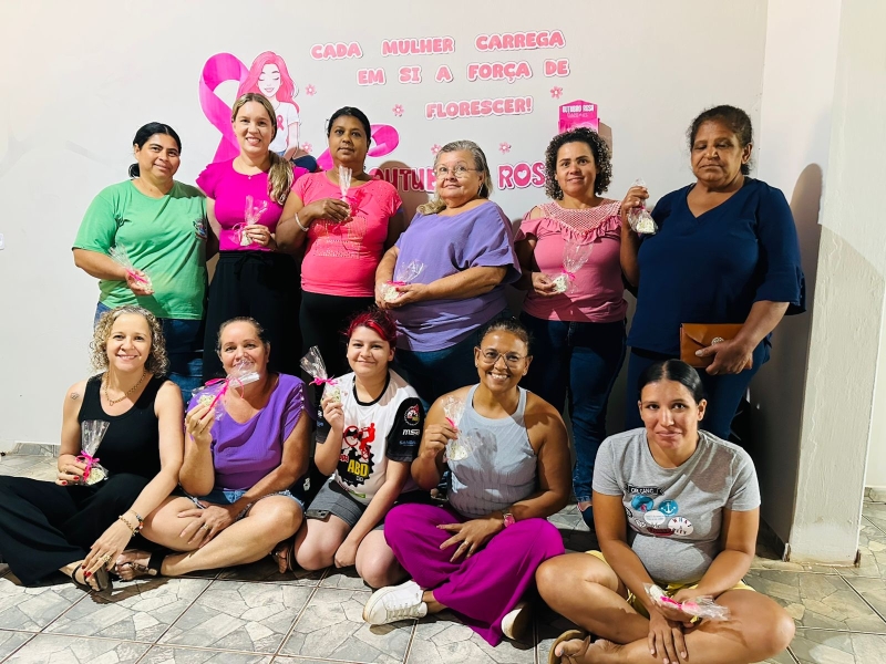 CAPS de Brasilândia une autocuidado e prevenção em ação especial do Outubro Rosa