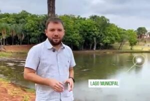 Prefeito Lucas Machado lidera repovoamento do lago em Itajá com mais de 5 mil peixes