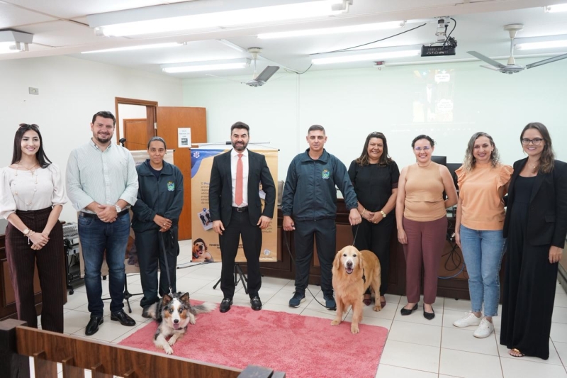 Programa 'Patas que Acolhem' é lançado em Nioaque para oferecer apoio emocional a crianças e adolescentes