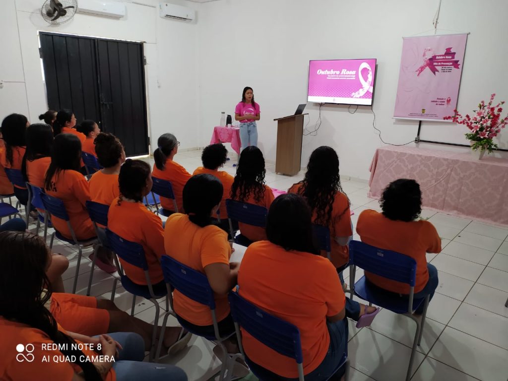 Ações de conscientização e cuidados com a saúde da mulher são desenvolvidas em presídios de MS