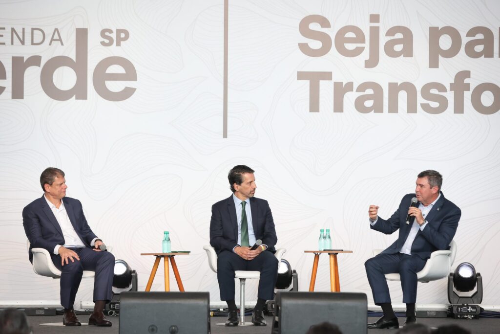 Riedel e Tarcísio discutem economia verde e desenvolvimento sustentável em SP – Agência de Noticias do Governo de Mato Grosso do Sul