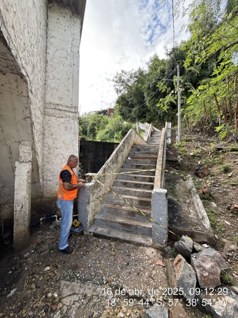 Câmara de Corumbá Pede Revitalização Urgente de Escadaria do Beira Rio, Local é Crucial para a ACESSIBILIDADE 2 Câmara de Corumbá Pede Revitalização Urgente de Escadaria do Beira Rio, Local é Crucial para a ACESSIBILIDADE