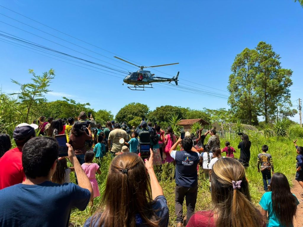MS em Ação registra mais de 5 mil atendimentos e reforça presença do Estado em aldeia indígena de Antônio João